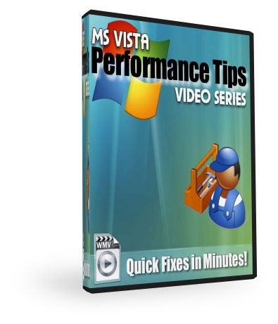 8 Brand New Reseller Products - MS Vista Performance Tips Cover
