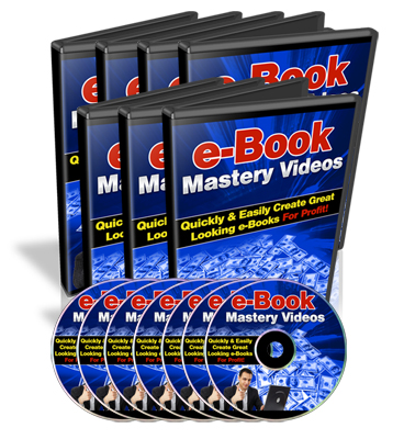 Discover How To Create Ebooks For Profits Video Package eCover